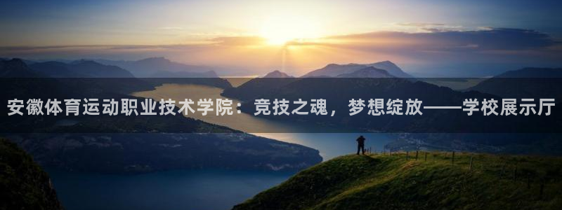 公海赌赌船官方正版app神州：安徽体育运动职业技术学院：竞技